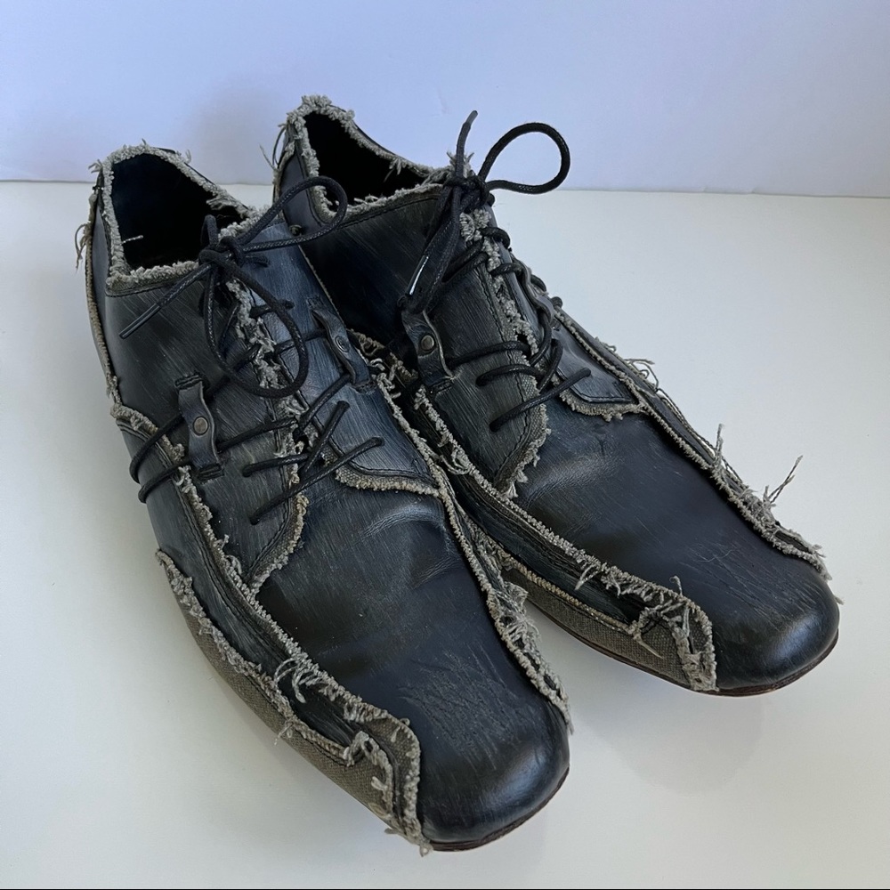 Gordon Rush Vertigo Project Leather Oxford Distressed Shoes 10.5